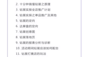 【10[红包]·S3231简易–从零到精通的钻展实操解析】