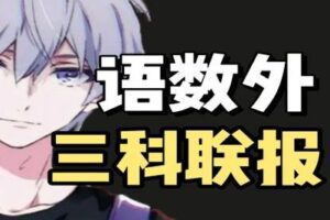 【捐赠29.9[红包]·《Z0344-幻夜梦屿的店铺-语数英三科联报》】