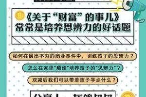 [29.9[红包]博雅小学堂《AL0037-灰鸽叔叔关于“财富”与“思辨力”》] 如何在层出不穷的商业事件中，训练孩子的思辨力？