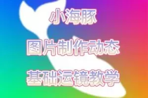 众筹9.99[红包]《抖音易知课堂-小海豚图片制作视频教程》]