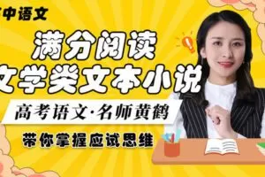 【众筹19.9[红包]·《高考语文·文学类文本小说阅读满分技巧》】