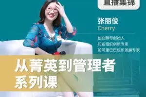 【捐赠价4.9[红包]·《从菁英到管理者系列课》】