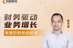 【捐赠价4.9[红包]·《财务驱动业务增长——老板的财务必修课》】