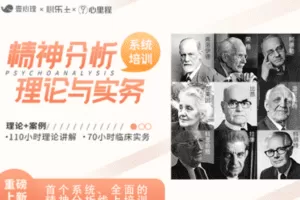 【捐赠29.9[红包]·《Z3432-心理加油站-王浩威、徐钧、张沛超：精神分析理论与实务，180课时系统课程》】