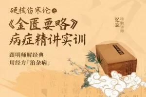 捐赠价19.99[红包]《答摩-忆忘 | 硬核伤寒论之《金匮要略》病症精讲实训》]