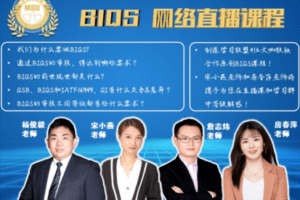 【捐赠价29.9[红包]·《制造-BIQS网络直播课程》】