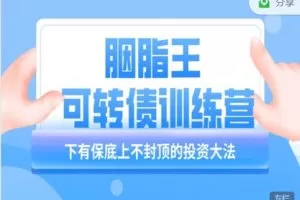 【捐赠39.99[红包]·《胭脂王和朋友们-胭脂王的可转债训练营》】