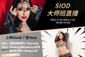 【捐赠价59.9[红包]·《【大师班·直播间】舞动超时空：上神Alex+丫宝Yana超强阵容》】 【原版无水印】