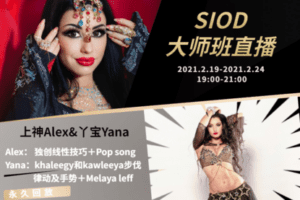 【捐赠价59.9[红包]·《【大师班·直播间】舞动超时空：上神Alex+丫宝Yana超强阵容》】 【原版无水印】