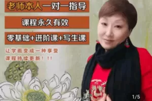 【捐赠49.9[红包]·《学浪-莉笙国画 精品系统课【一对一指导班】》】 【原版无水印】