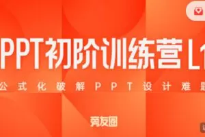 【捐赠19.99红包]·《旁门左道-PPT初阶训练营L1】