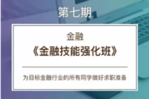 【39.9[红包]·C0164【CareerBuddy】金融-金融技能强化班】
