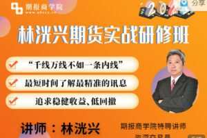 【捐赠9.99红包]·《【年课】林洸兴实战研修班（2021学年）】