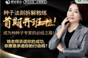 【捐赠29.99红包]·《原钻掌心-第一期【拆解教练】ZOOM课】