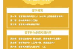 【捐赠9.99红包]·《去闯课堂-哈佛耶鲁双学长的留学指南大课堂】