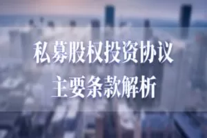 【捐赠19.9[红包]·《Z4686-股权激励观察-私募股权投资协议主要条款解析199》】