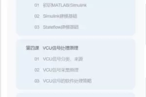 【捐赠99.99红包]·《意昂工课-新能源汽车VCU电控开发训练营】