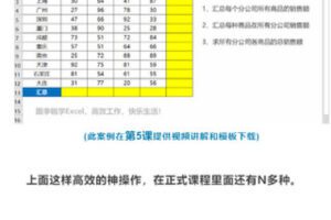 【捐赠9.99红包]·《南周-72节课：跟李锐学Excel，从入门到精通】
