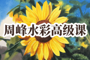 【捐赠29.9[红包]·《阿妹艺术学院-阿妹艺术——周峰水彩高级》】