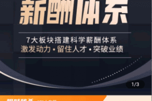 【捐赠18.8[红包]·《Z4806-学浪-薪酬体系（美业门店）》】 【原版无水印】
