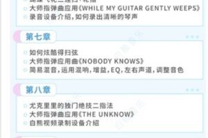 【捐赠29.99红包]·《【直播】尤克里里高阶音乐人班（含资料）】