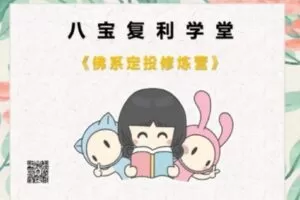 【捐赠29.9[红包]·《Z7422-八宝画财学堂-佛系定投修炼营第11期》】