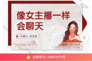 【捐赠39.9[红包]·《Z7399-ql-像女主播一样会聊天》】