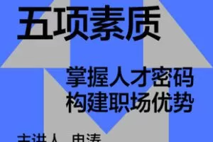 【捐赠12.9[红包]·《Z7387-湛庐阅读-冉涛领军人才的五项素质》】