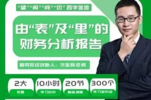 【捐赠9.9[红包]·《Z0246-酷耳财经-由“表”及“里”的财务报告分析》】