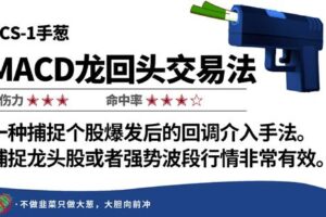 【捐赠29.9[红包]·《Z6321-omg-MACD龙回头交易法》】