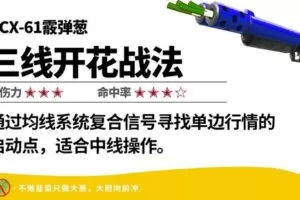 【捐赠29.9[红包]·《Z6325-omg-三线开花战法》】