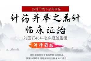 【捐赠199.9[红包]·《Z6495-qz-针药并举之炁针临床证治-讲师团版》】