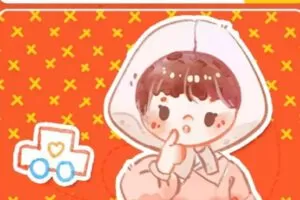 豆子老师2022萌新也能画人物之Q版豆豆人ipad插画课【画质不错有笔刷和素材】