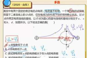 彭娟娟 高三物理2022年寒假尖端班