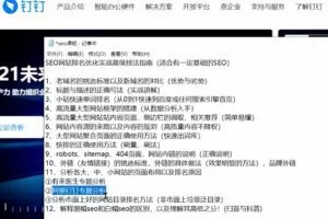 樊天华·SEO网站排名优化实战高级技法指南，价值3980元