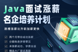 开课吧 -Java面试涨薪名企培养计划 002期|2022年|涨薪必备|价值8980元|完结无秘