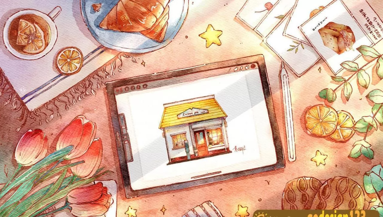 蓉儿Ipad水彩插画课基础水果花卉+进阶冷饮蛋糕2020年【画质不错有笔刷】 蓉儿Ipad水彩插画课基础水果花卉+进阶冷饮蛋糕2020年【画质不错有笔刷】