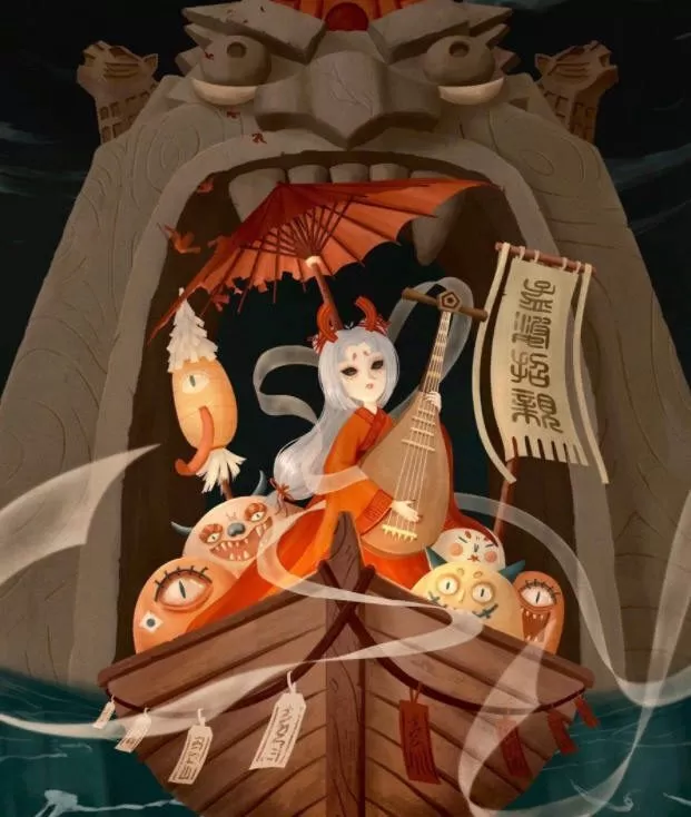 蓝贵莲蓝子云插画训练营2021年4月结课【画质高清有素材】