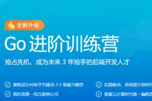 极客大学-Go进阶训练营第四期|价值6999元|14周|完结无秘