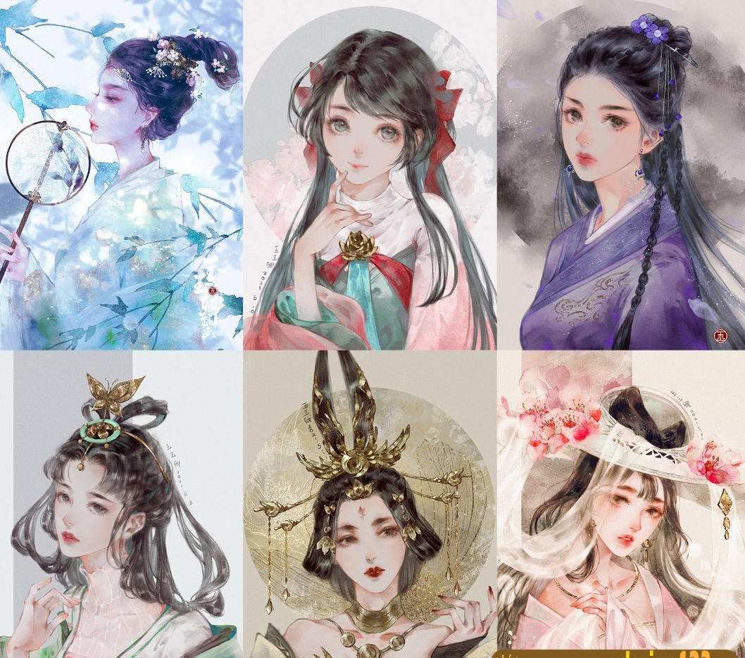 【玉玉卿】头像团练营第二期2021年8月结课【画质高清有笔刷】 【玉玉卿】头像团练营第二期2021年8月结课【画质高清有笔刷】