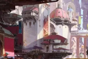 徐慕阳三叠色场景原画网络班教程【画质还行】