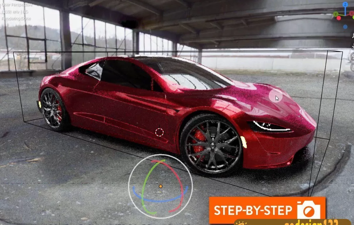 Blender零基础 建模篇 Cgfast 特斯拉全流程 Blender零基础 建模篇 Cgfast 特斯拉全流程