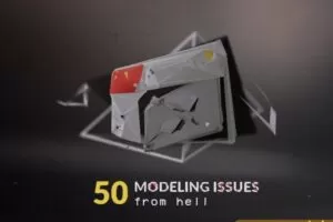 blender零基础 建模篇 Blender2.8 50个建模问题