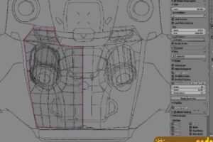 blender零基础 建模篇 Blender2.79 硬表面建模