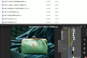 周大杰商业精修&产品摄影全能班2022年1月结课【画质还行有大部分素材】