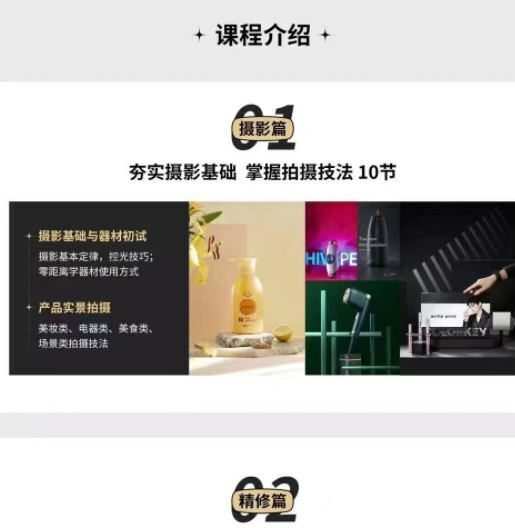 周大杰商业精修&Amp;产品摄影全能班2022年1月结课【画质还行有大部分素材】