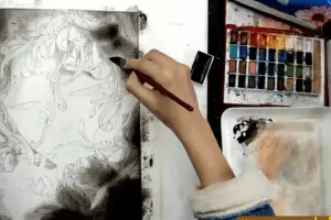 熙往古风水彩第8期【画质高清有笔刷】