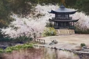 常想一二风景专题水彩插画2020年6月【画质还行有素材】