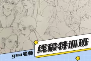 gua老师线稿特训班第1季2023年1月结课【画质不错有笔刷】