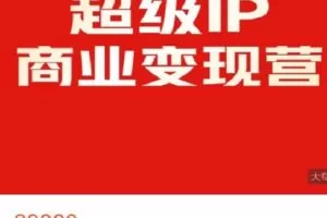 【捐赠[红包]329.99·《AL4614-一九个人品牌咨询-??【超级IP商业变现营】》】